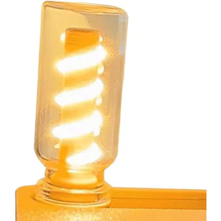 Luz de noche mecánica de descompresión, luz magnética mecánica creativa, luz mecánica con imán, luz de noche creativa LED, luz de noche mecánica de descompresión impresa en 3D (luz de noche con base) - 1
