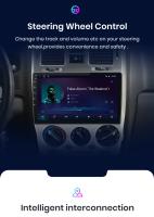 Junsun Android 13 inalámbrico CarPlay Android Auto Radio para Hyundai Getz 2002 2003 2004 2005 2006 2007 2008 2009 2010 2011  coche Multimedia navegación GPS autorradio - details 12