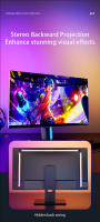 Tira De Luces LED Para Monitor De Computadora RGB Inteligente Control Por App Iluminación De Escritorio Para Juego Y Decoración De Habitación Sin Pilas Incluidas - details 8