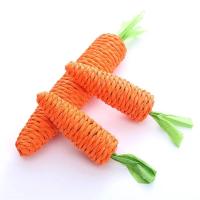 Juguete Interactivo Para Gatos Carota De Simulación Con Sonido Masticador De Dientes De Sisal Juguete De Masticación Para Perros Y Gatos - details 6