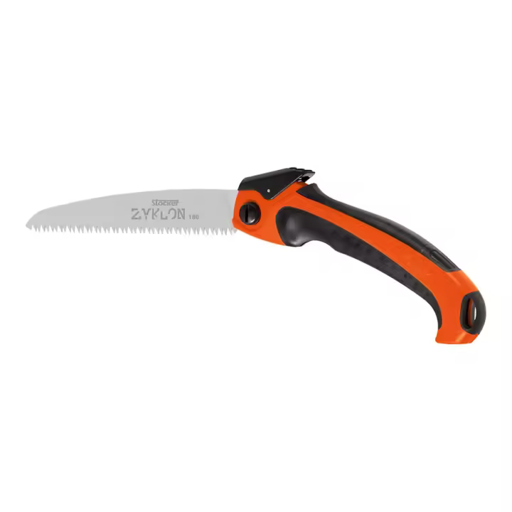 Serrucho Zyklon 180 Stocker - Sierra para Poda 18cm Mango de Goma - 1