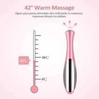 Mini Masajeador Eléctrico Para Los Ojos Vibration Antiarrugas Eliminación De Bagatelas Y Círculos Oscuros Herramienta De Cuidado De Los Ojos - details 4