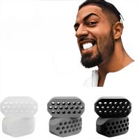 2Pcs Entrenador De Musculatura Mandibular Silicone Masticador De Ajuste Para Adelgazamiento Facial Y Reducción De Doble Chin Equipo De Fitness Para El Cuello Y Rostro - details 0
