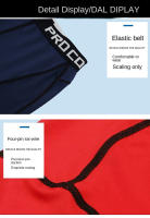 Pantalones De Entrenamiento De Compresión Para Hombres Ropa Deportiva Quick Dry Leggings Para Correr Y Ejercicios Fitness Con Cierre Elástico - details 10