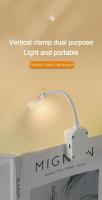 Lámpara De Libro Plegable Mini Con Clip Luz Nocturna LED Recargable USB 3 Modos Protección Ocular Dimmer Continuo Flexible Para Lectura En La Habitación - details 2