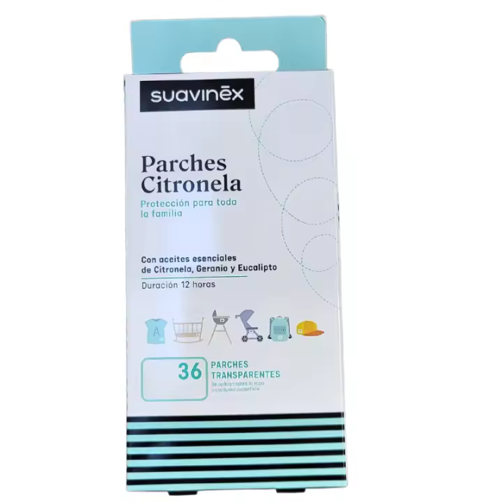 Parches Citronela Para la Familia 36 unidades Suavinex - 1