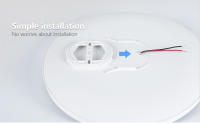 Lámpara De Techo LED Inteligente 36W 50W Dimmable Moderna Con Control Remoto Por APP Para Dormitorio Y Sala De Estar - details 11