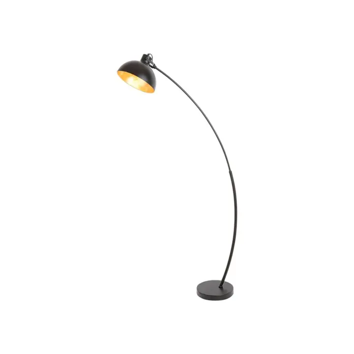 Lámpara de Pie E27 Metal Negro mate Estilo Industrial Metal IP20 OTTO  RABALUX - 1