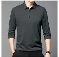 Camisa Polo Larga Con Estampado Hueco Para Hombre Estilo Coreano Moda Negocios T-Shirt De Golf Top De Poliéster Talla M-4XL - details 18