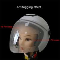 Parche Antiniebla Para Casco Universal Moto Protección Anti-Humedad Visor Transparente Accesorio De Seguridad Para Conducción Nano Coating - details 5