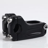 Aluminio Negro Aluminio Aleación Manillar 25.4mm/22.2mm Longitud 60mm Accesorios Bicicleta Manillar Exterior Partes 1 Pcs 200g - details 13