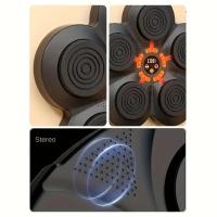 Máquina de Boxeo con música inteligente, 6 objetivos y 9 velletordades-Recargable por USB, inalámbrico, material de PU - Perfecta para fitness y entrenamiento en interiores - Gran idea para regara Estes Navidad - details 2