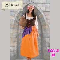 Disfraz de Mesonera Medieval Talla M - Original y Atractivo para fiestas - el Rey del Carnaval - ¡Disfruta de la Fiesta en Grande! - fiestas Medievales - details 0
