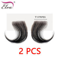 4Pcs Elva HD Lace Baby Hair Strips Textura Rizada Cabello Humano Para Mujer Línea De Pelo Suizo Faja De Cabello Infantil - details 9