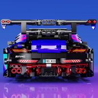 MOC Construcción De Coche De Carreras 1:14 Set De Bloques Deportivos 1466 Piezas Para Niños Y Adultos Juguetes De Cumpleaños - details 7
