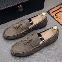 Zapatos Casuales Para Hombre En Cuero Ligeros Y Transpirables Mocasines Clásicos Para Conducir Y Caminar Comodidad SLIP-ON Para Primavera/Otoño - details 10