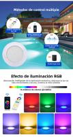 Luz Submarina RGB DC12V IP68 LED Para Piscina 18W 25W 35W Control Por App Tuya Decoración De Fiesta De Piscina Lámpara De Fuente - details 3
