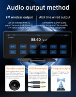 Reproductor Multimedia Portátil Para Coche Con Pantalla Táctil HD 10.26'' Carplay Wifi Sin Cable Pantalla De GPS Universal - details 9