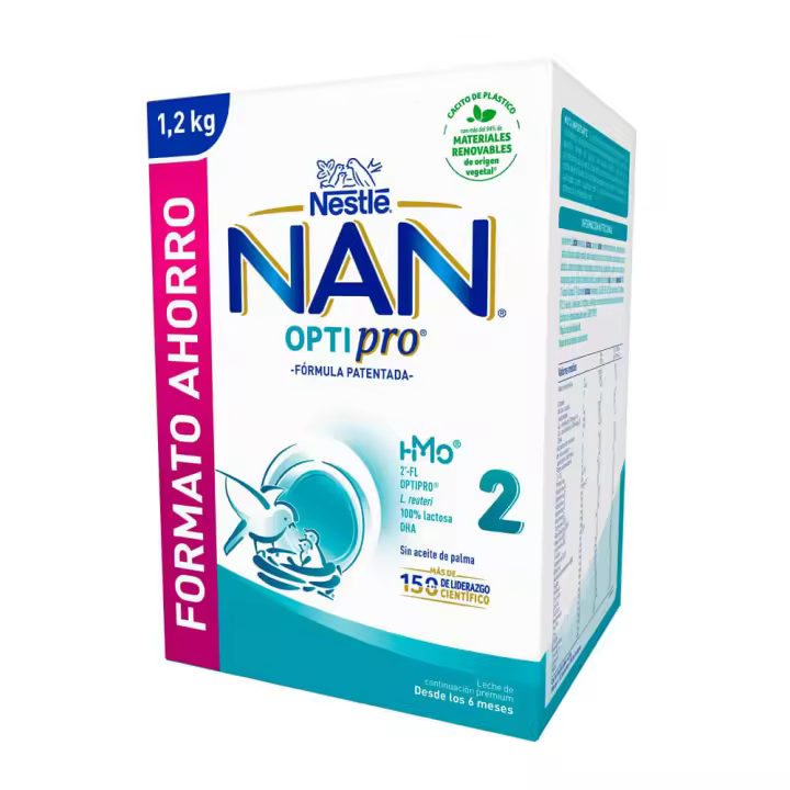 Nestlé Nestlé Nan Optipro 2 Leche De Continuación 2 1,2Kg - 1