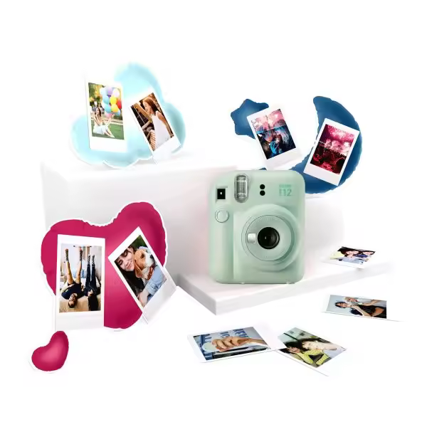 CAMARA FUJI INSTAX MINI 12 PACK MEMORIES MINT GREN - 1