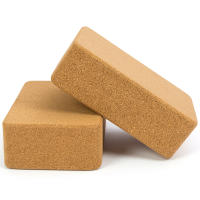 3PCS Bloque De Yoga De Madera De Alta Densidad Suave Para Ejercicio En Casa Y Gimnasio Bloque De Ejercicio De Deporte Interior - details 1