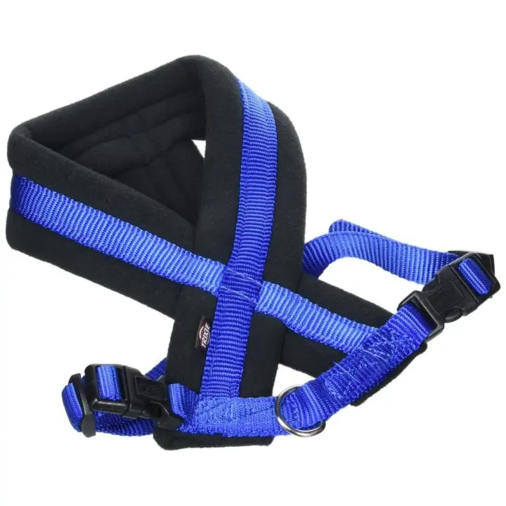 TRIXIE Arnés Confort NEW Premium. S-M. 40-70cm/25mm. Azul - 1