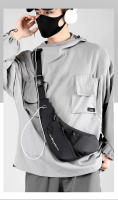 Bolso bandolera pequeño de piel con membrana para hombre, informal, ajustado, antirrobo, bolso de mano expandible para hombre - details 13