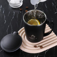 Termo De Acero Inoxidable 350ml Con Manija Y Tapa a Prueba De Fugas  Aislada Portátil Para Café Y Agua - details 7