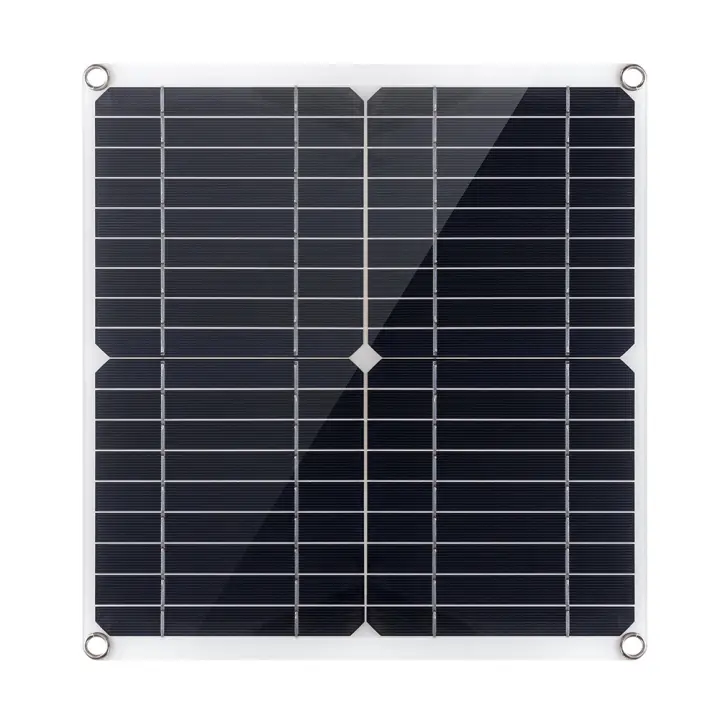 Complete Kit de Panel Solar de 200W, Cargador de badería de 12V with USB Controlador Dual de 100A, células Solares para Coche, Yate, RV, Barco, teléfono móvil - 1