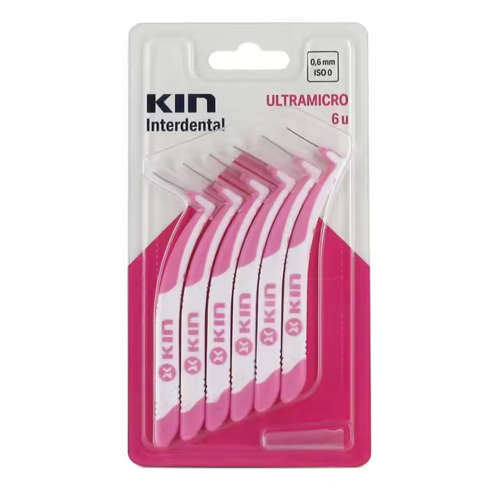 Cepillo Interdental Kin Ultramicro 0.6 para Espacios Pequeños - 1