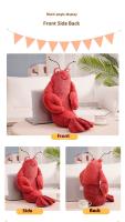 Muñeco De Peluche De Lobo De 30 Cm Cangrejo De 22 Cm Decoración Para Habitación De Gato Y Perro Juguete De Animales Suave Regalo Para Niños - details 22
