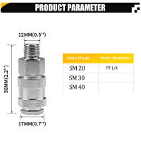 Interfaz De Conexión Rápida Pneumática Estándar Europea Para Tubos De Aire Accesorios De Compresor Coupling Fittings De Alta Calidad - details 7