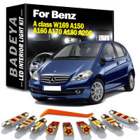 Kit De 12 Piezas De Luces LED Para Interior De Coche BADEYA Canbus Para Mercedes Benz a Class W169 A150 A160 A170 A180 A200 2005-2012 Lámpara De Maletero Y Domo - details 0