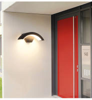 Lámpara De Pared Exterior Impermeable IP65 Con Sensor De Movimiento Radar Iluminación Exterior Para Porche Balcón Jardín Vestíbulo Luz Moderna LED Sin Ajuste Dimmer - details 17