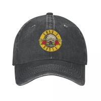 Gorra De Béisbol Guns N Roses Con Logo De Balas Desgastada Y Lavada Casual Heavy Metal Unisex Para Actividades Al Aire Libre Protección Solar Talla Única - details 1