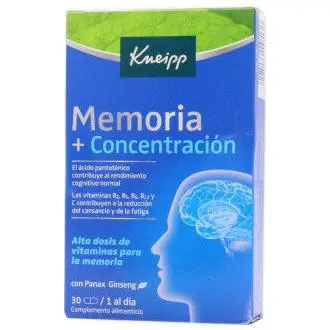 Hartmann Memoria Y Concentración 30 Cápsulas - 1