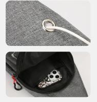 Bolsa De Pecho Para Hombres De Gran Capacidad Unisex Para Deportes Al Aire Libre Y Ocio Estilo Crossbody Monedero De Nylon - details 31