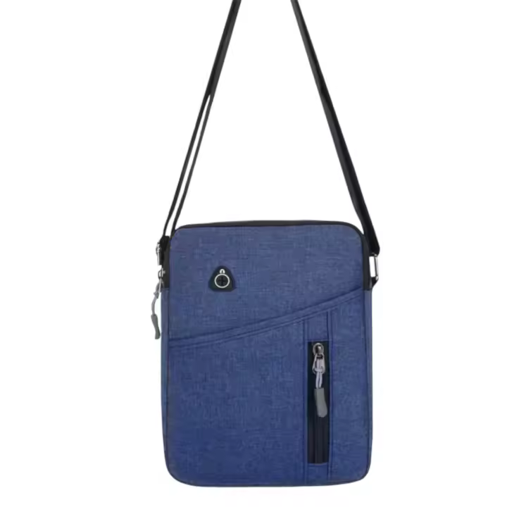 MEJORADA DL-31 Bolso Bandolera para Hombre de Poliéster – Ligero y Resistente, con Múltiples Bolsillos y Correa Ajustable – Diseño Compacto para Viajes, Trabajo y Uso Diario – Disponible en 5 Colores - 1