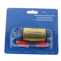 Filtro De Ruido RCA Para Estéreo De Coche Y Hogar Supresor De Bucle De Tierra 2xRCA Macho 2xRCA Hembra Accesorios RV - details 0