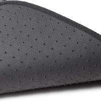 Black car floor mats for most vehicles, elegant style - details 3