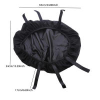 Cubierta De Asiento De Motocicleta Impermeable Y Antipolvo Protector De Silla Para Scooter Accesorios De Motorbike - details 4