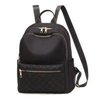 Mochila De Oxford Impermeable Para Mujer 2024 Negra Gran Capacidad Con Cierre De Cremallera Estilo Casual Para Viajes Y Escuela - details 5