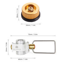 Adaptador De Quemador De Gas Gas Saver plus Conversor De Tanque Plano Para Camping Adaptable De Aleación De Aluminio Sin Encendido Incluido - details 6