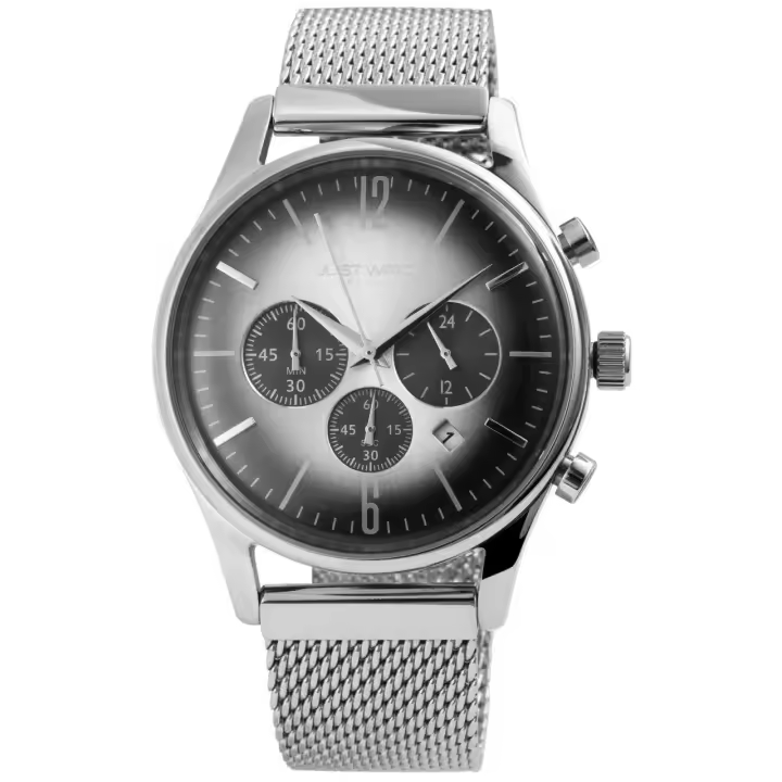 Reloj Just® Hombre com Cronógrafo e Bracelete em Mesh - 1