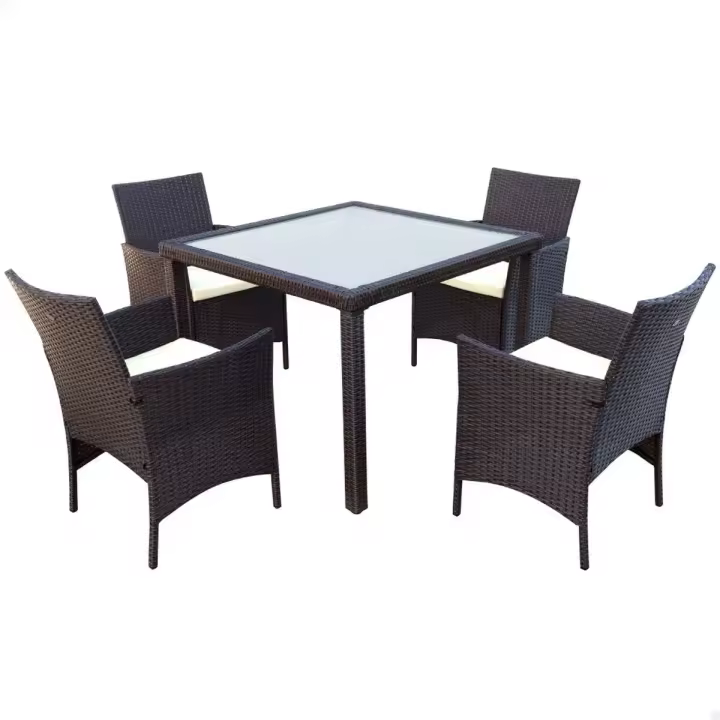 Conjunto de Mesa con 4 Sillas Aktive - 1