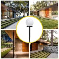 Lámpara De Jardín Solar LED Impermeable Estilo Chino Simple Iluminación Para Vía Larga Villa Exterior Con Bulbo Incluido - details 2