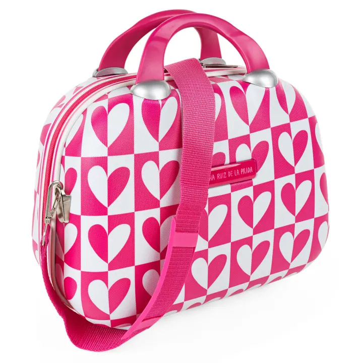 Agatha Ruiz De La Prada - Neceser Viaje - Neceser De Viaje Mujer Rígido - Neceser Mujer - Neceser Viaje Mujer De Material Ligero Y Resistente. Estuche Maquillaje Mujer Rígido Juvenil 134235 - 1