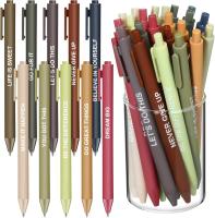 10 Piezas De Bolígrafos De Tinta Gel Retráctiles Con Citas Inspiracionales Y Motivacionales Para Escritura Suave Oficina Y Hogar - details 0