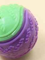 Bola De Masticar Para Perros Juguetes Interactivos De TPR Suave Resistentes Al Mordisco Y Limpian Los Dientes De Tu Mascota - details 4