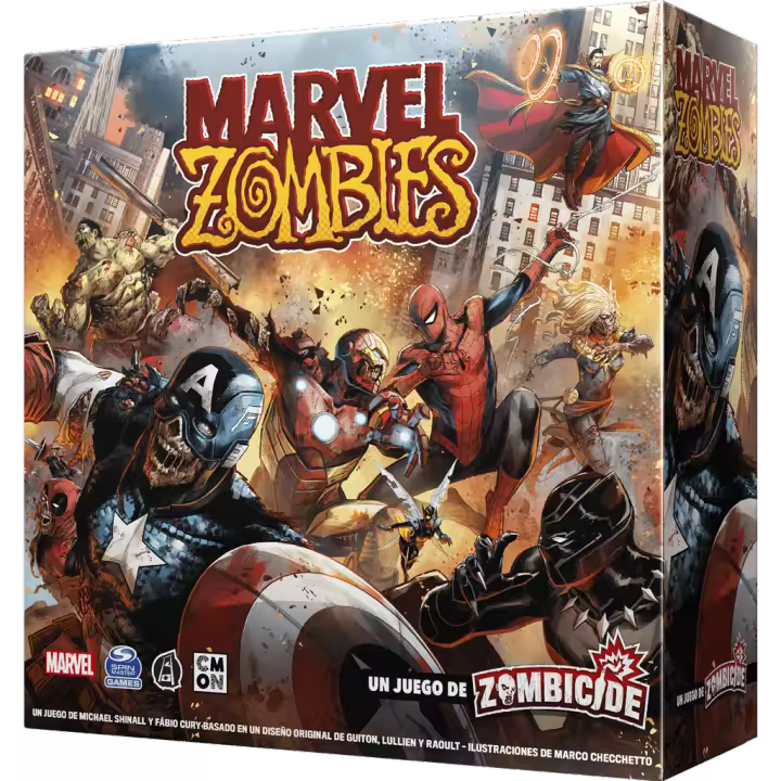 Zombicide Marvel Zombies juego de mesa Cmon - 1